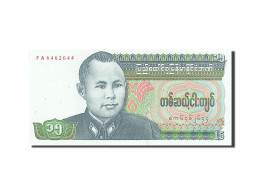 Billet, Birmanie, 15 Kyats, 1985, SPL - Myanmar