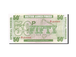 Billet, Grande-Bretagne, 50 New Pence, 1972, NEUF - British Armed Forces & Special Vouchers