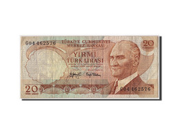 Billet, Turquie, 20 Lira, TB - Turkey