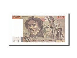 Billet, France, 100 Francs, 100 F 1978-1995 ''Delacroix'', 1995, NEUF - 100 F 1978-1995 ''Delacroix''