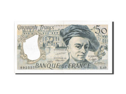 Billet, France, 50 Francs, 50 F 1976-1992 ''Quentin De La Tour'', 1987, SUP+ - 50 F 1976-1992 ''Quentin De La Tour''