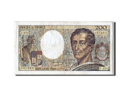 Billet, France, 200 Francs, 200 F 1981-1994 ''Montesquieu'', 1988, TB - 200 F 1981-1994 ''Montesquieu''