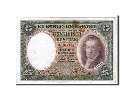 Billet, Espagne, 25 Pesetas, 1931, SUP+ - 1-2-5-25 Pesetas