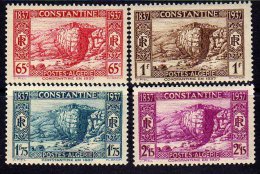 Algérie N° 131 / 34 X Centenaire De La Prise De Constantine, Les 4 Valeurs Trace De Charnière Sinon TB - Unused Stamps