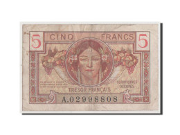 Billet, France, 5 Francs, 1947 French Treasury, 1947, TB, Fayette:VF29.1, KM:M6a - 1947 Trésor Français