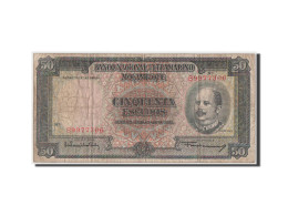 Billet, Mozambique, 50 Escudos, 1958, TB - Mozambico