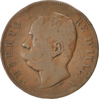 Monnaie, Italie, Umberto I, 10 Centesimi, 1893, Rome, TB, Cuivre, KM:27.2 - 1878-1900 : Umberto I.
