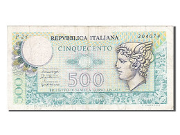 Billet, Italie, 500 Lire, 1976, 1976-12-20, TTB - 500 Lire