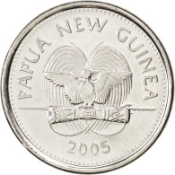 Monnaie, Papua New Guinea, 5 Toea, 2005, SPL, Nickel Plated Steel, KM:3a - Papúa Nueva Guinea