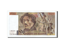 Billet, France, 100 Francs, 100 F 1978-1995 ''Delacroix'', 1984, SUP - 100 F 1978-1995 ''Delacroix''