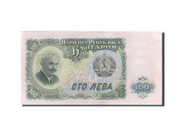 Billet, Bulgarie, 100 Leva, 1951, SUP+ - Bulgarie