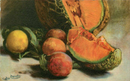 Arts - Peintures & Tableaux - Nature Morte - Fruits - Carlo Chiostri - Italie - Carte Italienne - Bon état Général - Malerei & Gemälde