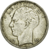 Monnaie, Belgique, 20 Francs, 20 Frank, 1935, TTB, Argent, KM:105 - 20 Francs