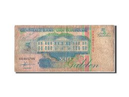 Billet, Suriname, 5 Gulden, 1991, 1991-07-09, TB - Surinam