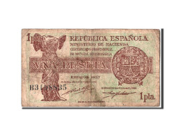 Billet, Espagne, 1 Peseta, 1937, TB - 1-2 Peseten