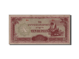 Billet, Birmanie, 10 Rupees, TTB+ - Myanmar