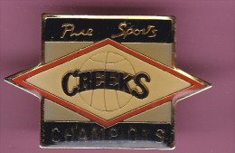 44152-Pin's.Creeks Baseball - Béisbol