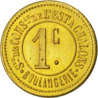 Monnaie, France, 1 Centime, SUP, Laiton, Elie:30.1 - Notgeld