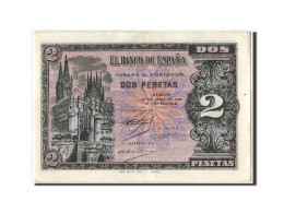 Billet, Espagne, 2 Pesetas, 1938, SPL - 1-2 Peseten