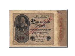 Billet, Allemagne, 1 Milliarde Mark On 1000 Mark, 1922, KM:113a, TB - 1.000 Mark