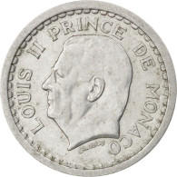 Monnaie, Monaco, Louis II, Franc, 1943, TTB, Aluminium, KM:120, Gadoury:131 - 1922-1949 Luigi II