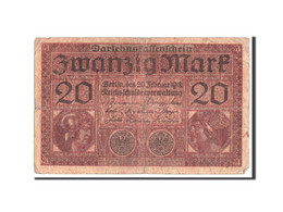 Billet, Allemagne, 20 Mark, 1918, TB - 20 Mark