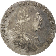 Monnaie, Grande-Bretagne, George III, 6 Pence, 1787, TTB+, Argent, KM:606.2 - Andere & Zonder Classificatie