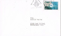 R 1002. Carta BAD VILBEL (Alemania Federal) 1975. Bad, Baños, Rheuma - Thermalisme