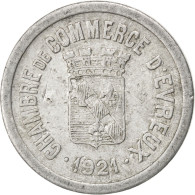 Monnaie, France, 10 Centimes, 1921, TB+, Aluminium, Elie:10.2 - Noodgeld