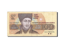 Billet, Bulgarie, 100 Leva, 1993, TB - Bulgarie