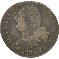 Monnaie, France, 6 Deniers François, 6 Deniers, 1792, Marseille, TB+, Bronze - Andere & Zonder Classificatie