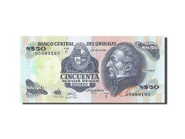 Billet, Uruguay, 50 Nuevos Pesos, 1988, NEUF - Uruguay