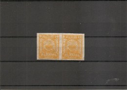 Russie ( 144B XXX -MNH- En Paire -Curiosité: Pli Accordéon à Voir) - Nuovi