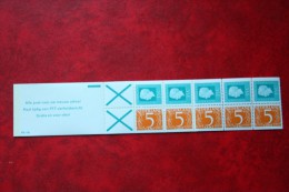 Postzegelboekje/heftchen/ Stamp Booklet - NVPH PB19b PB 19b TELBLOK ZAHLBLOK (MH 19) 1975 POSTFRIS / MNH NEDERLAND - Postzegelboekjes En Roltandingzegels