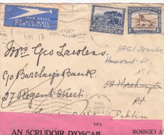 1940 LETTRE AFRIQUE DU SUD + CENSURE ANGLAISE  DUBLIN/ 5973 - Ohne Zuordnung