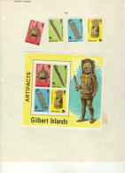 Iles Gilbert  (1976)  - "Artisanat." Neufs* - Isole Gilbert Ed Ellice (...-1979)