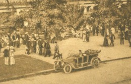 Hamburg Alsterpavillon Automobil Cabrio Personen Fahne Flagge Um 1910 - Mitte