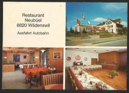 WÄDENSWIL ZH Ausfahrt Autobahn Restaurant NEUBÜEL 1978 - Wädenswil