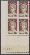 Saar ScB110 1956 Melbourne Olympics, Jeux Olympiques, Block - Estate 1956: Melbourne