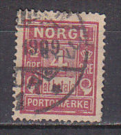 Q8104 - NORWAY NORVEGE Taxe Yv N°2 - Usati