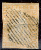 Svizzera-054 - 1854 - Y&T: N.29a (o) - Piccolo Assottigliamento. - Gebraucht