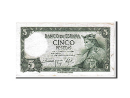 Billet, Espagne, 5 Pesetas, 1954, KM:146a, SUP+ - 5 Pesetas