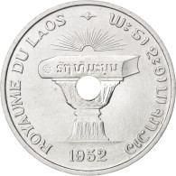 Monnaie, Lao, Sisavang Vong, 50 Cents, 1952, SPL, Aluminium, KM:E3, Lecompte:8 - Laos