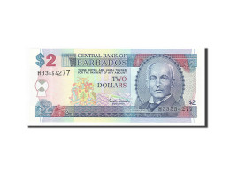 Billet, Barbados, 2 Dollars, 2000, NEUF - Barbades