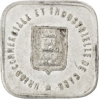 Monnaie, France, 25 Centimes, 1921, TTB, Aluminium, Elie:10.3 - Notgeld