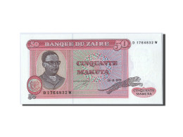 Billet, Zaïre, 50 Makuta, 1979, 1979-11-24, NEUF - Zaire