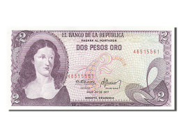 Billet, Colombie, 2 Pesos Oro, 1977, 1977-07-20, NEUF - Colombia