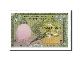 Billet, South Viet Nam, 5 D<ox>ng, 1955, KM:2a, NEUF - Viêt-Nam