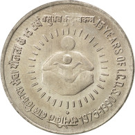 Monnaie, INDIA-REPUBLIC, Rupee, 1990, SPL, Copper-nickel, KM:86 - India