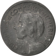 Monnaie, France, 25 Centimes, TB, Zinc, Elie:15.3a - Notgeld